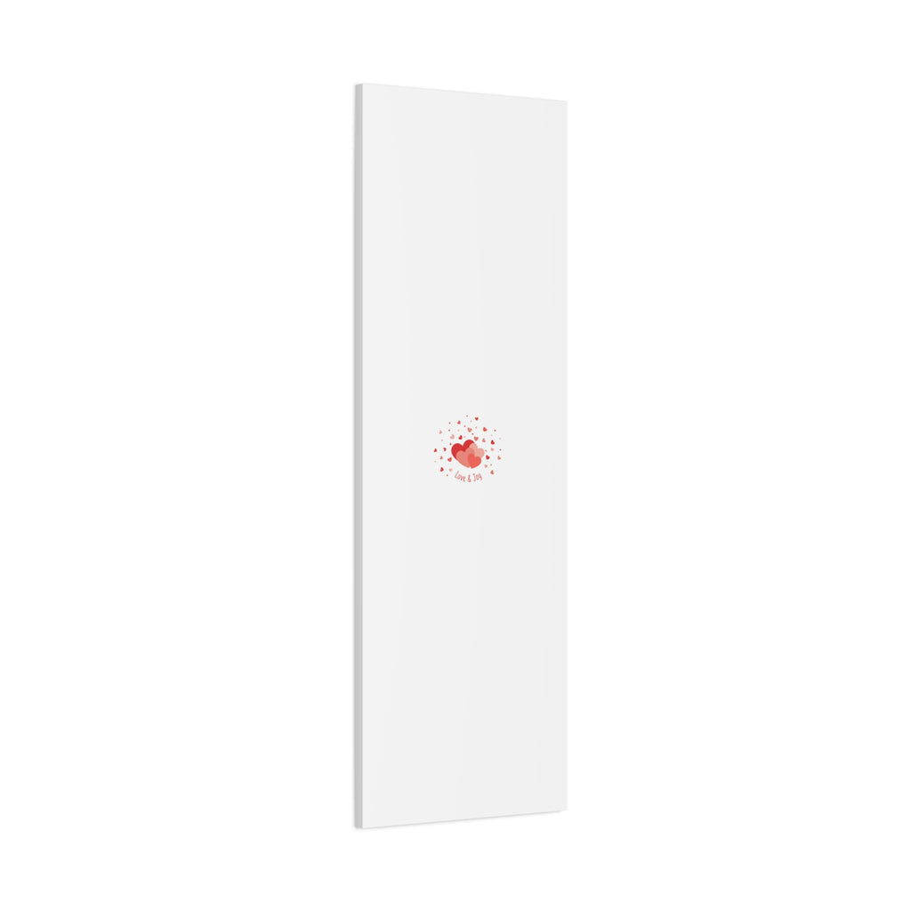 Tiny Heart Confetti Canvas | Matte Stretched Canvas