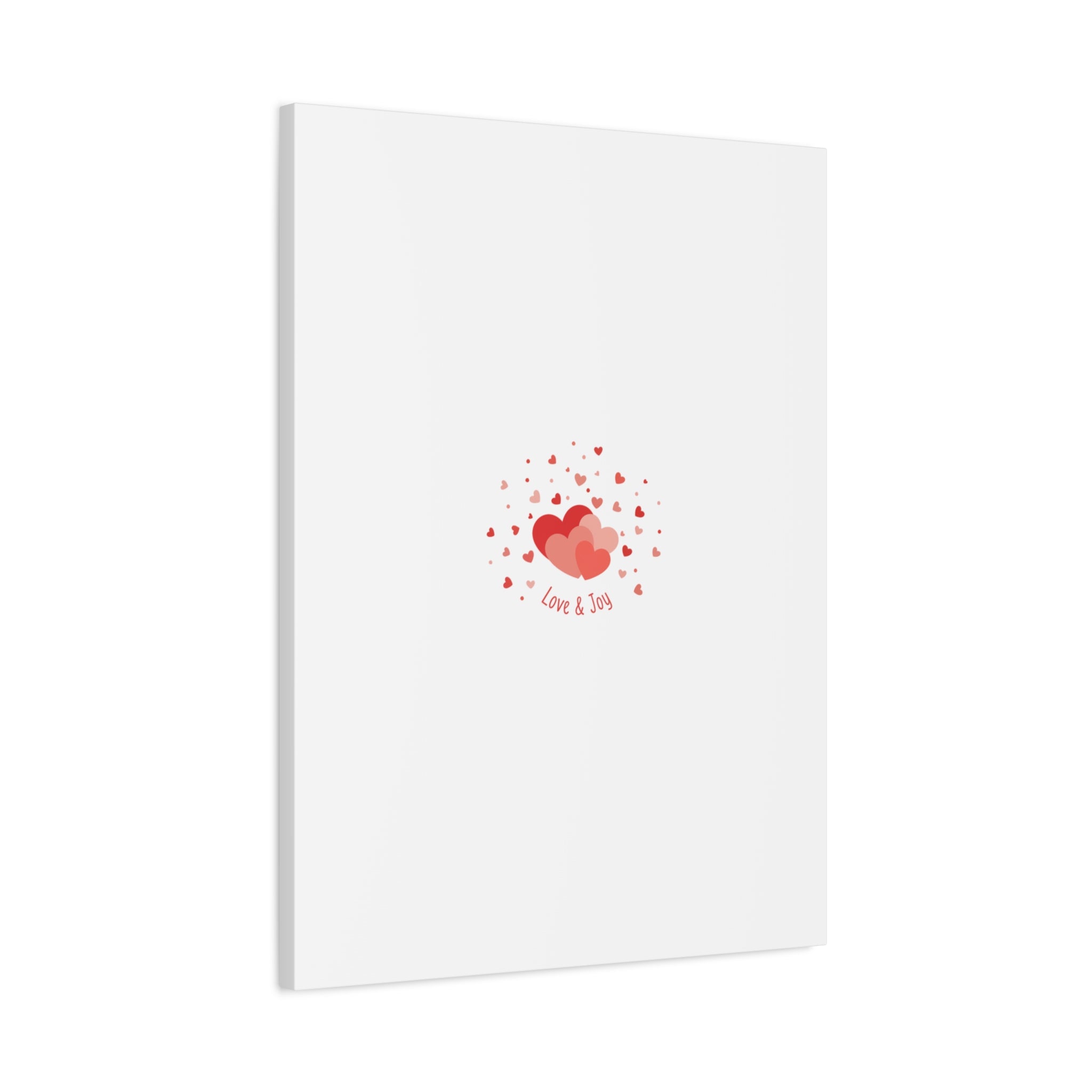 Tiny Heart Confetti Canvas | Matte Stretched Canvas
