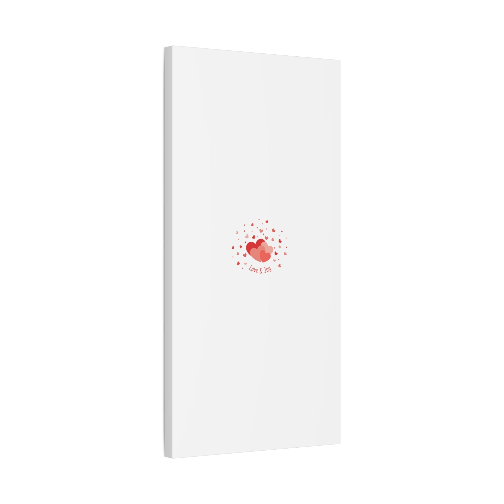 Tiny Heart Confetti Canvas | Matte Stretched Canvas