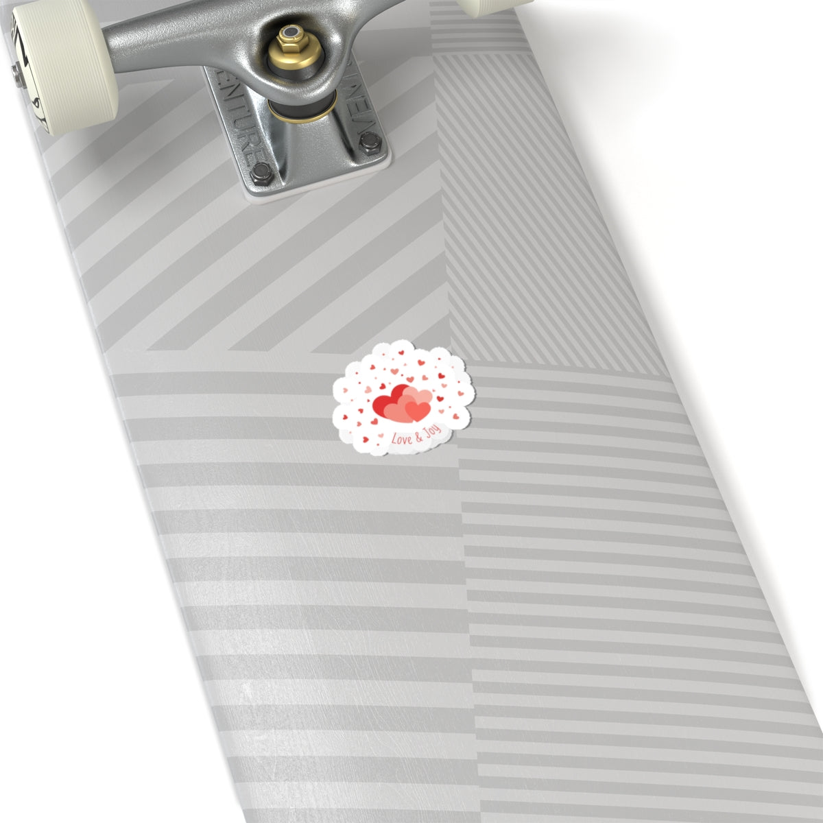 Tiny Heart Confetti Kiss-Cut Stickers | Valentine's Doodle, Micro Heart Pattern