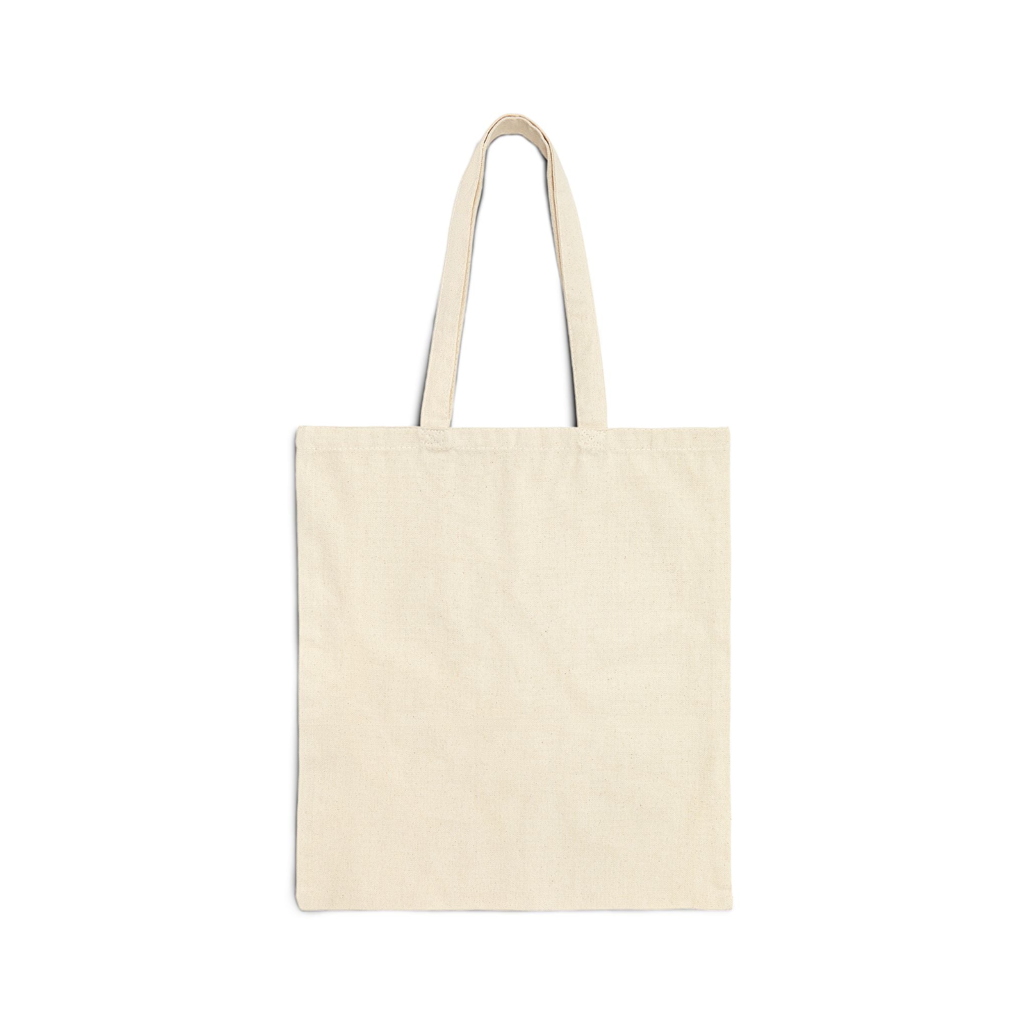 Tiny Heart Confetti Tote | Canvas Bag, micro heart pattern