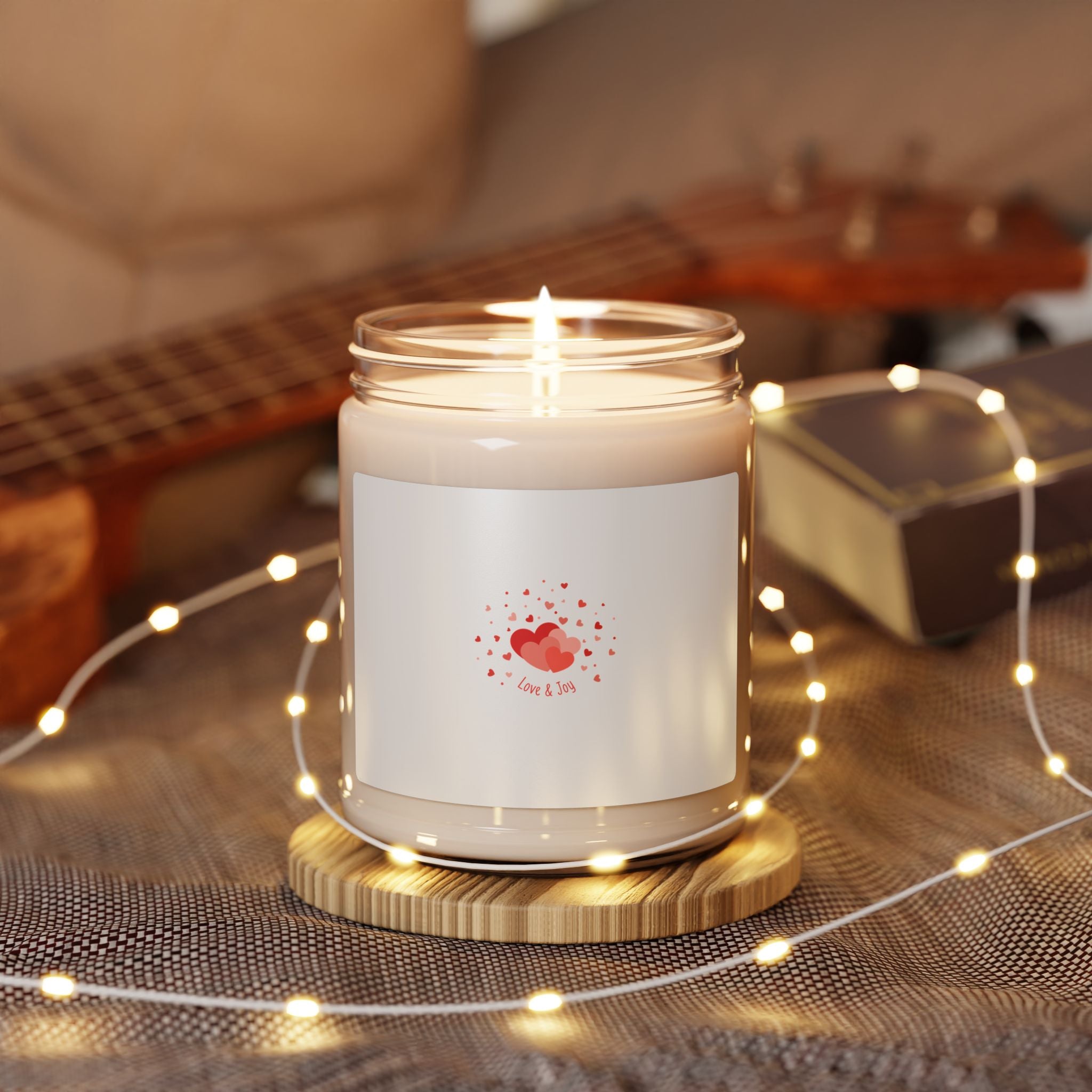 Tiny Heart Confetti Candle | Soy Jar Candle, Tiny Hearts Everywhere