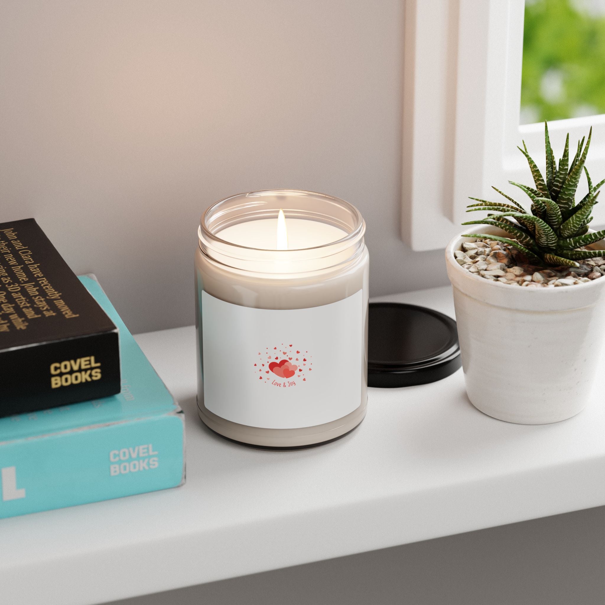 Tiny Heart Confetti Candle | Soy Jar Candle, Tiny Hearts Everywhere